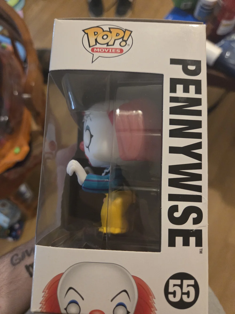 Funko Pennywise Pop! Figure - White, Red, Yellow, Blue - Picture 4 of 5
